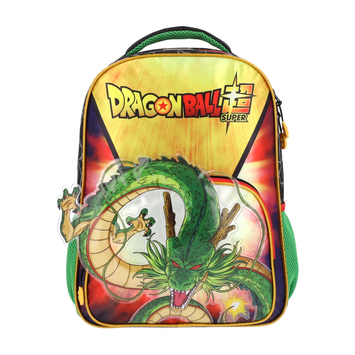Set Mochila, Lonchera y Estuchera Escolar Dragon Ball Shenlong Legendaria