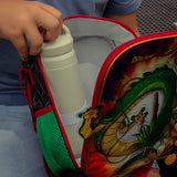 Set Mochila, Lonchera y Estuchera Escolar Dragon Ball Shenlong Legendaria