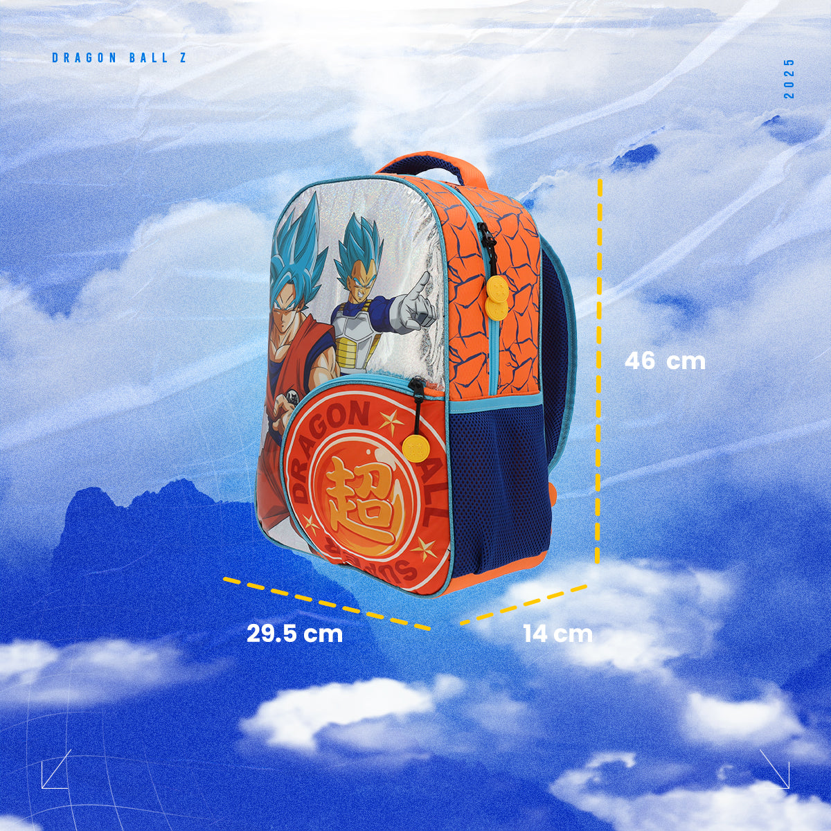 Mochila Escolar Dragon Ball Nivel Dios