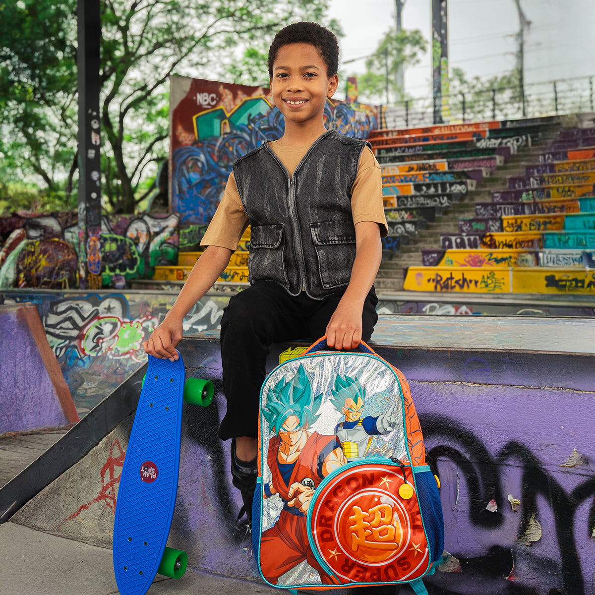 Mochila Escolar Dragon Ball Nivel Dios