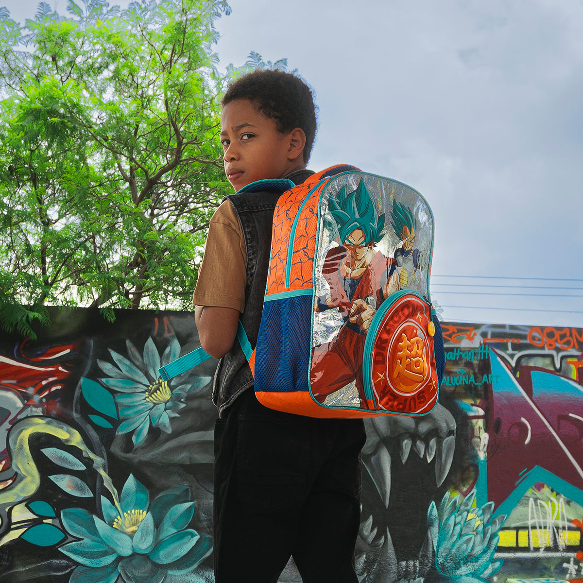 Mochila Escolar Dragon Ball Nivel Dios
