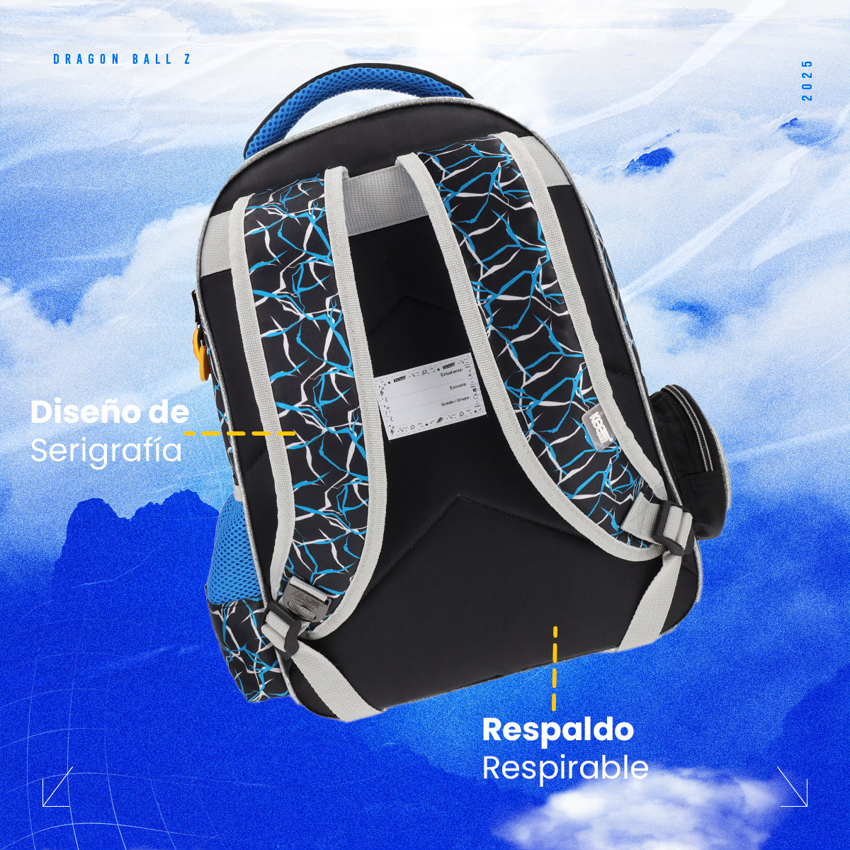 Mochila Escolar Primaria Dragon Ball - los últimos supervivientes del Universo 7