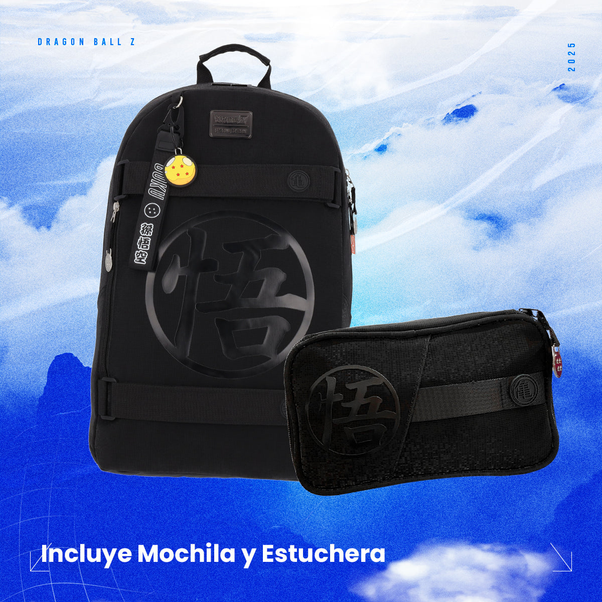 Set Mochila y Lapicera Goku Black Edición Especial