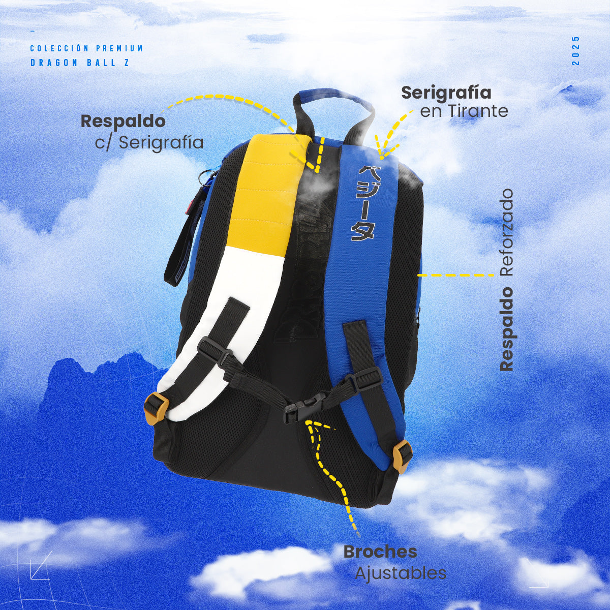 Mochila Vegeta Premium Edition