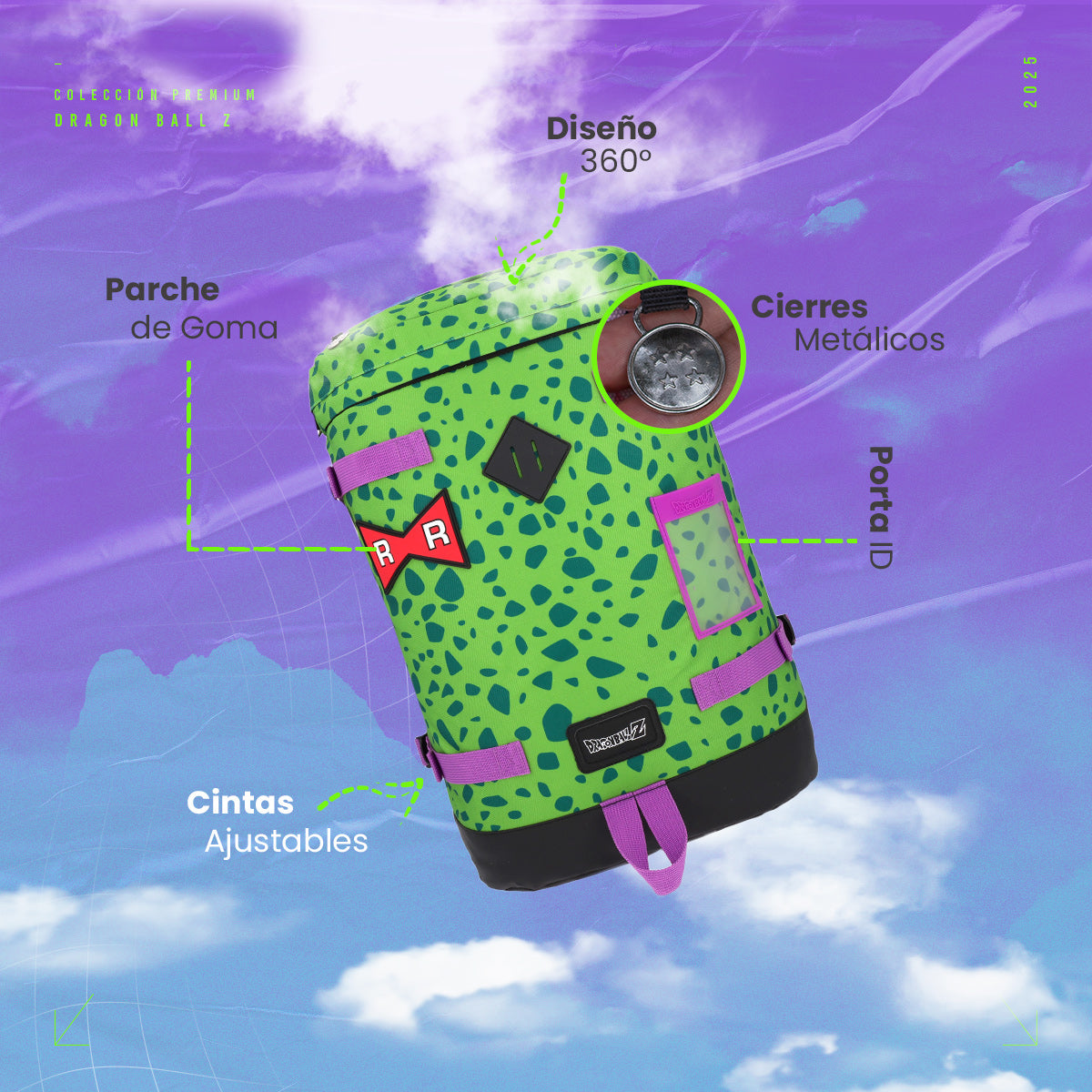 Mochila Dragon Ball Cell Explorer