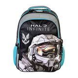 Mochila Escolar De Halo Gris