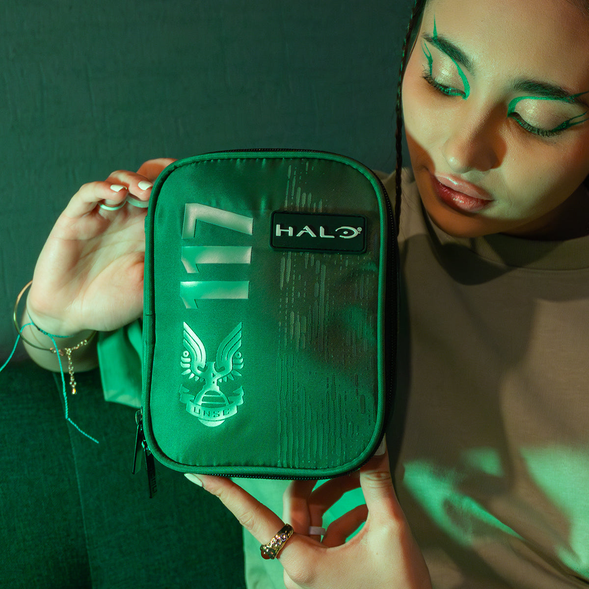 Set Mochila y Estuchera Halo Combat 117