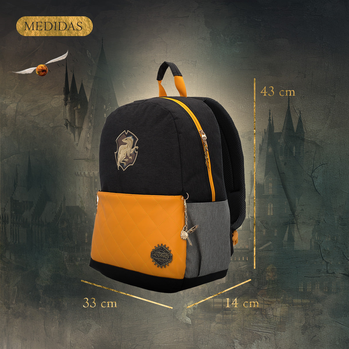 Mochila Hufflepuff Hogwarts Legacy