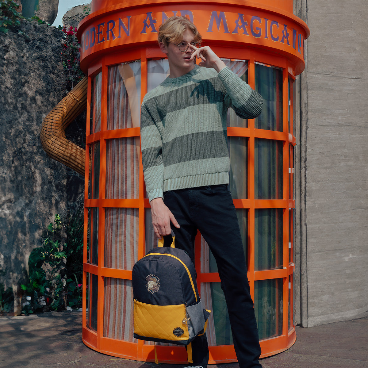 Mochila Hufflepuff Hogwarts Legacy