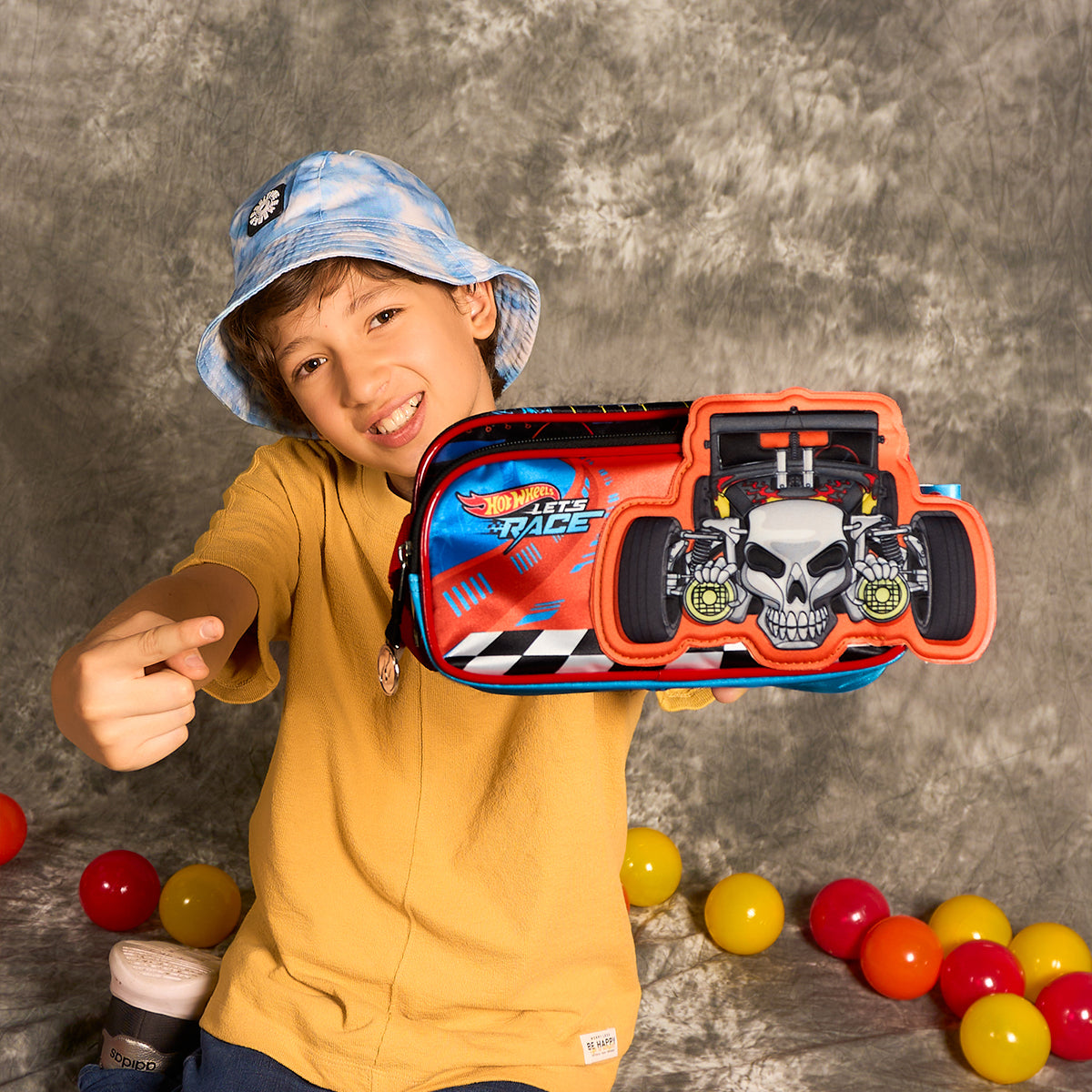 Estuchera Hot Wheels Let's Race