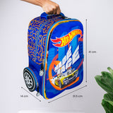 Mochila Hot wheels Azul