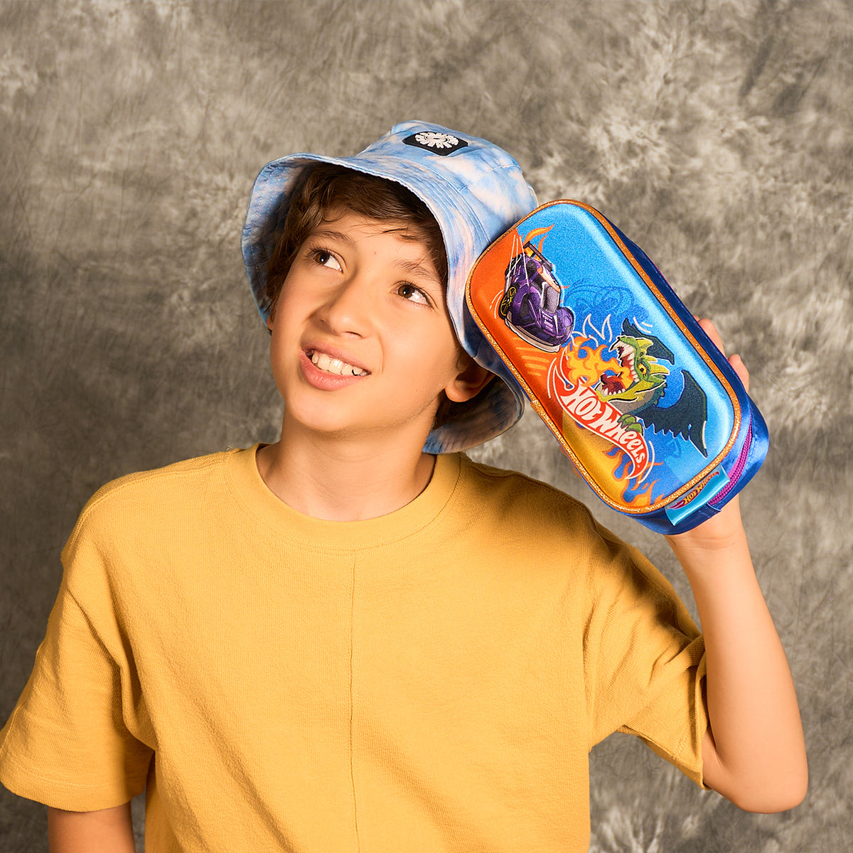 Set Mochila, Lonchera y Lapicera Hot Wheels Nitro Pack