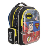 Set Mochila, Lonchera y Estuchera Escolar Justice League