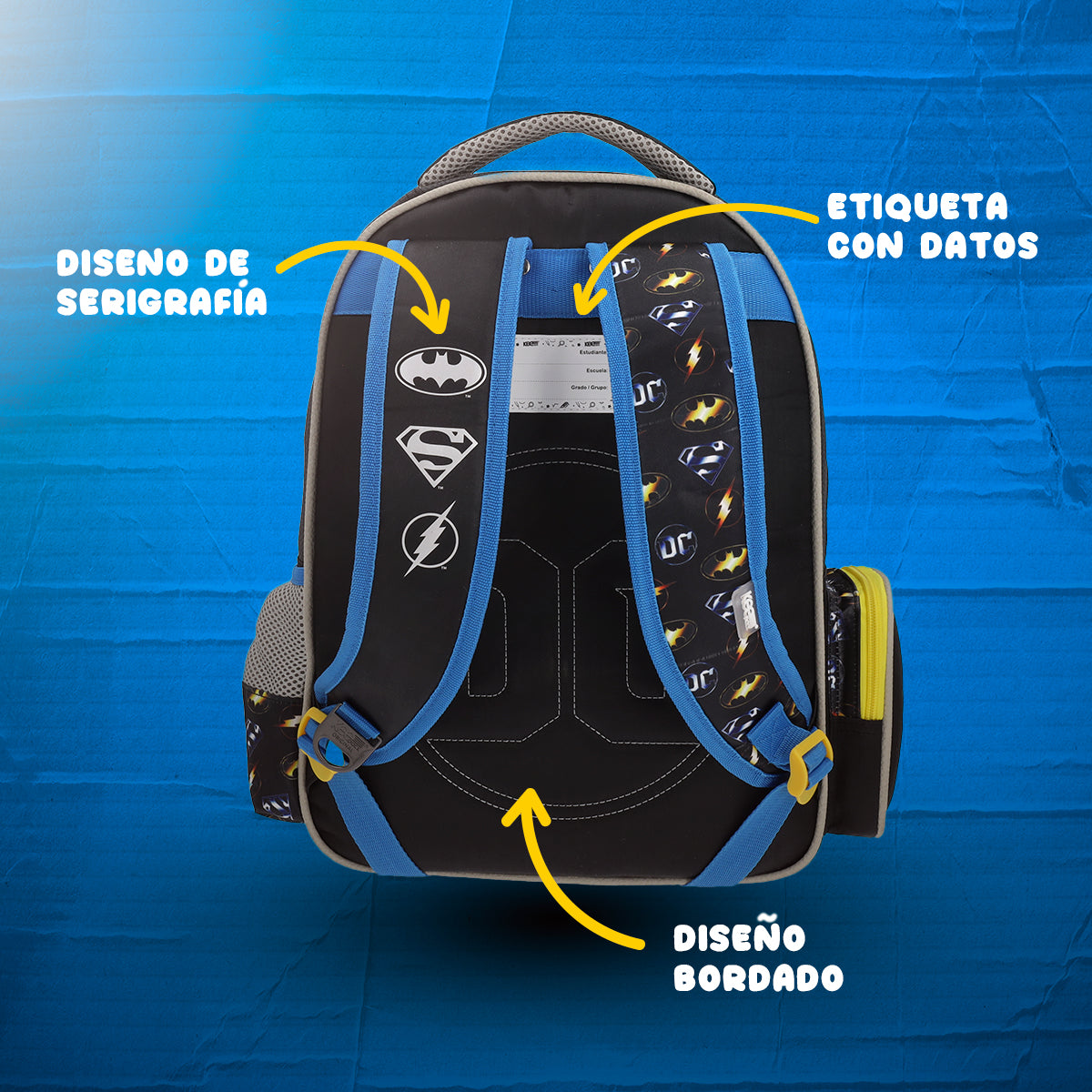 Mochila Escolar Justice League