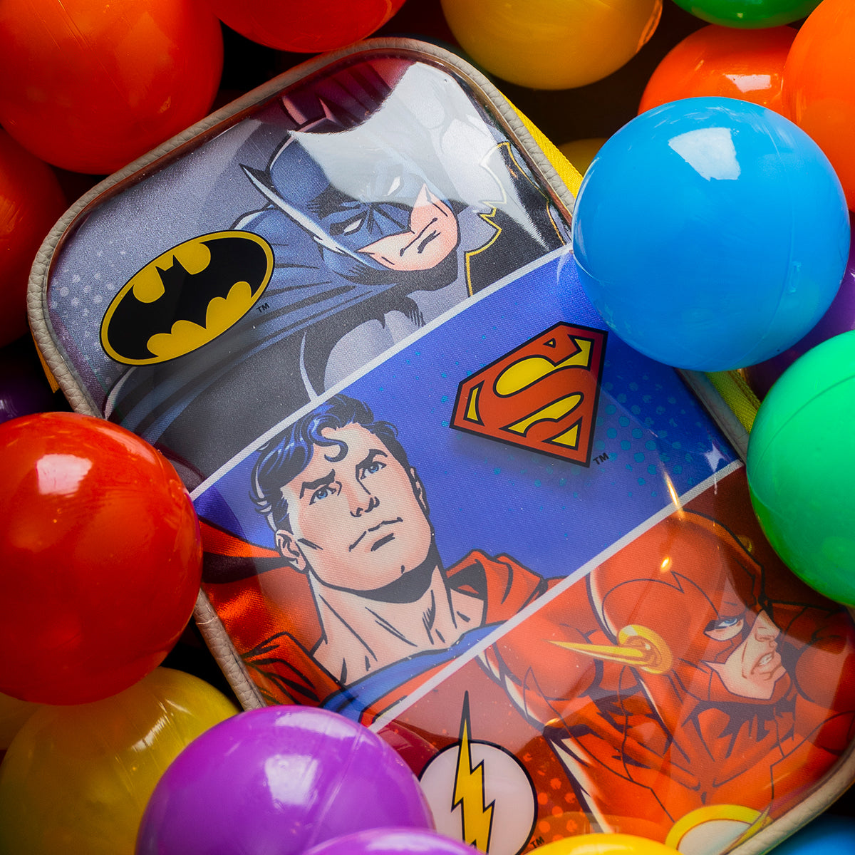 Set Mochila, Lonchera y Estuchera Escolar Justice League