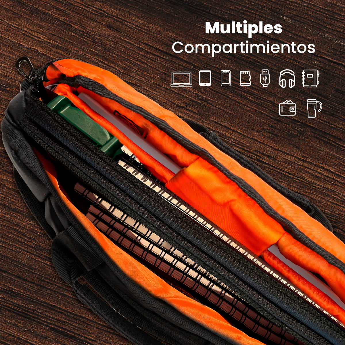 Airpack Briefcase Black Maletin Portafolio