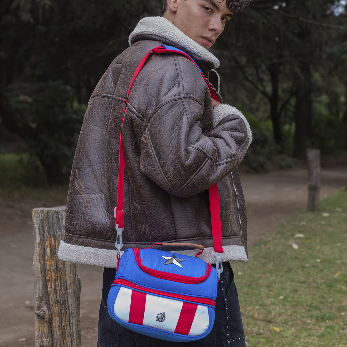 Lonchera Capitán América Classic Comic