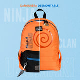 Mini Mochila Naruto con Cangurera Desmontable - Limited Edición