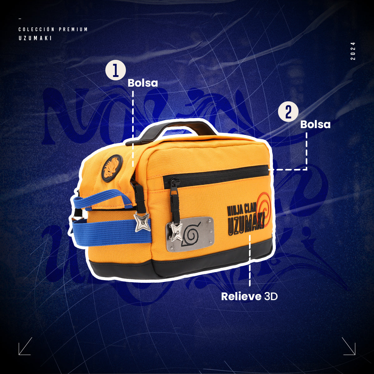 Estuchera Naruto Uzumaki Last Edition