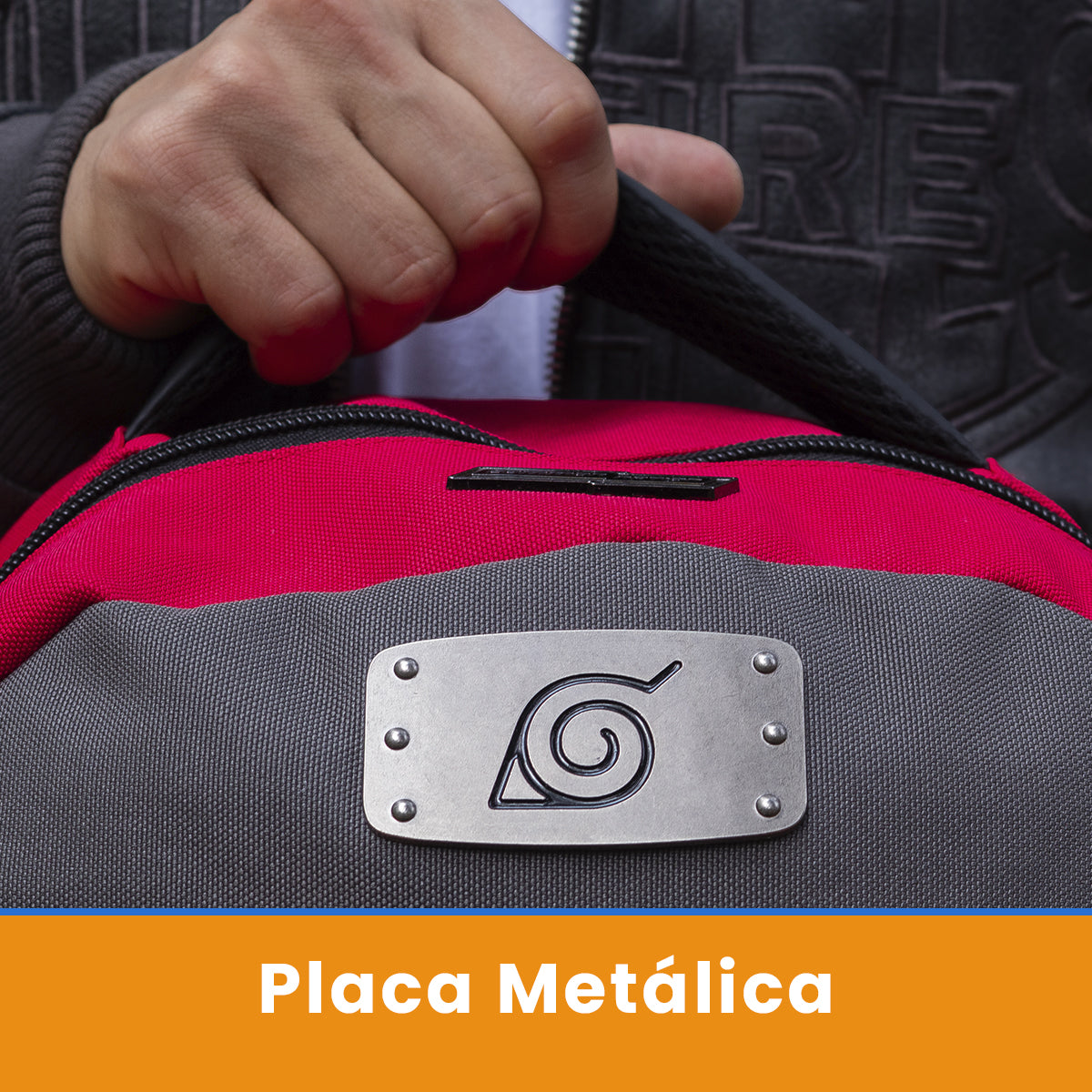 Mochila Naruto Modo Sabio con Lapicera - Edicion Limitada