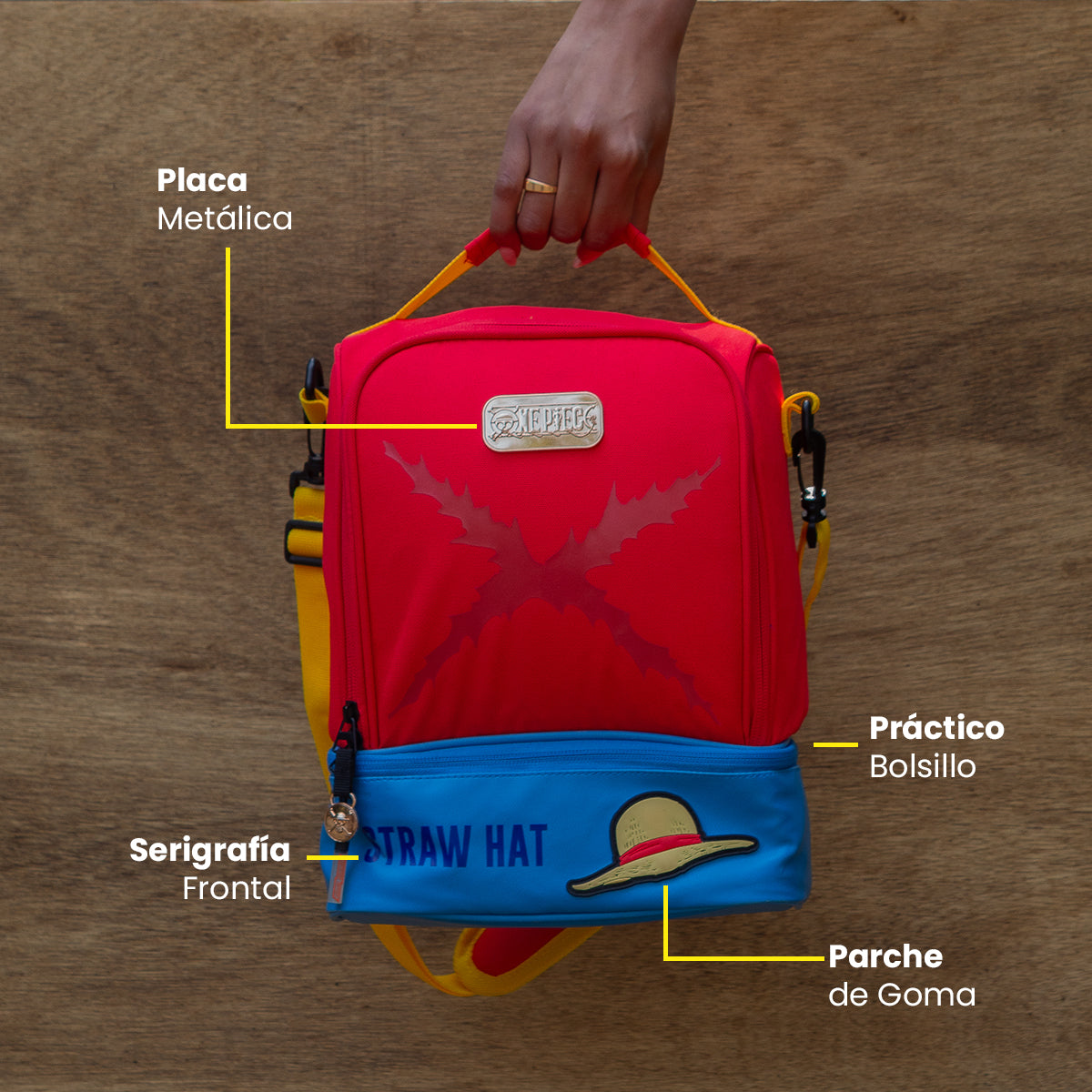 Lonchera One Piece Luffy Classic