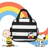 Lonchera Peanuts Snoopy Black and White