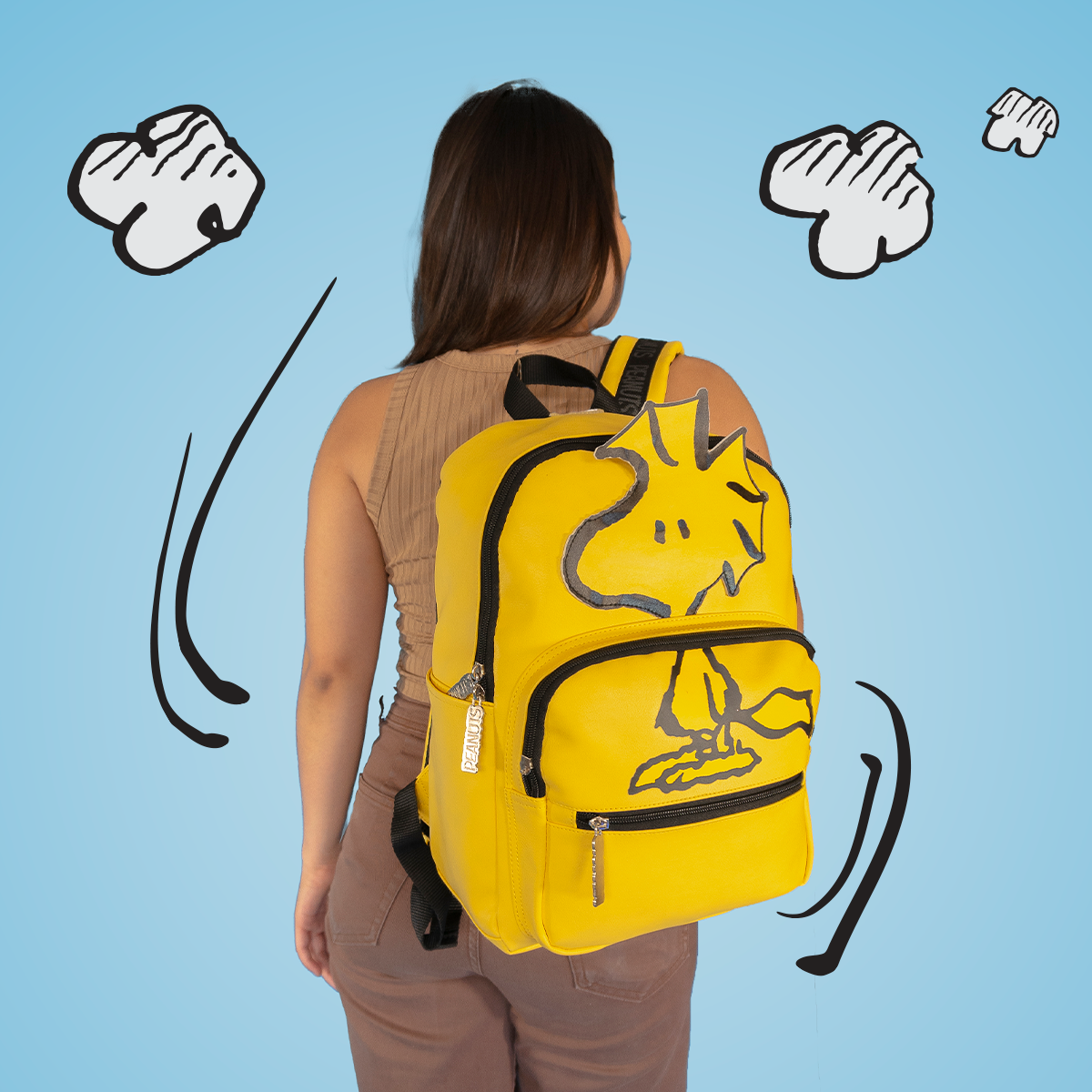 Mini Mochila Peanuts Woodstock