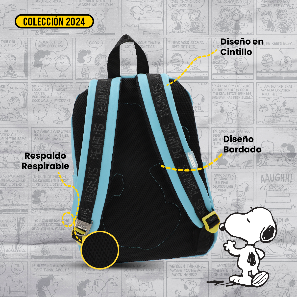 Mini Mochila Peanuts Lucy