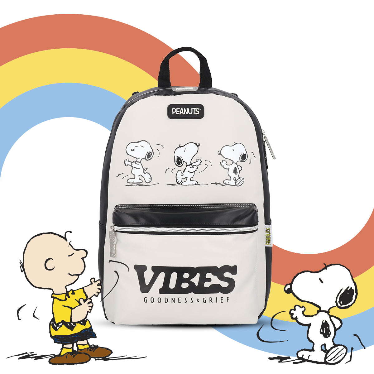 Mochila Peanuts Snoopy Good Vibes