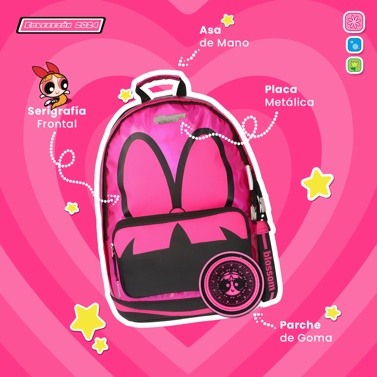 Mochila Bombón Las Chicas Superpoderosas