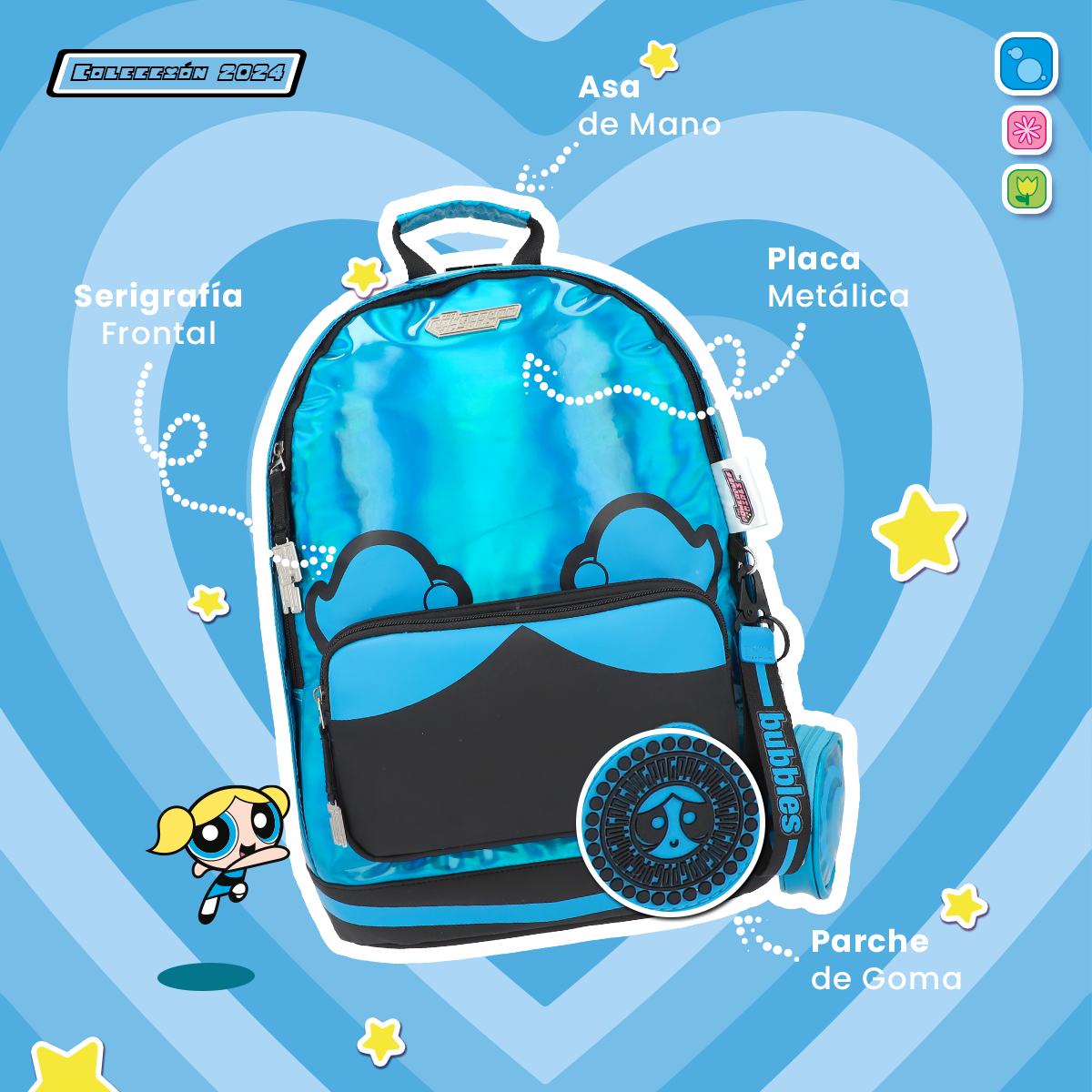 Mochila Burbuja Las Chicas Superpoderosas