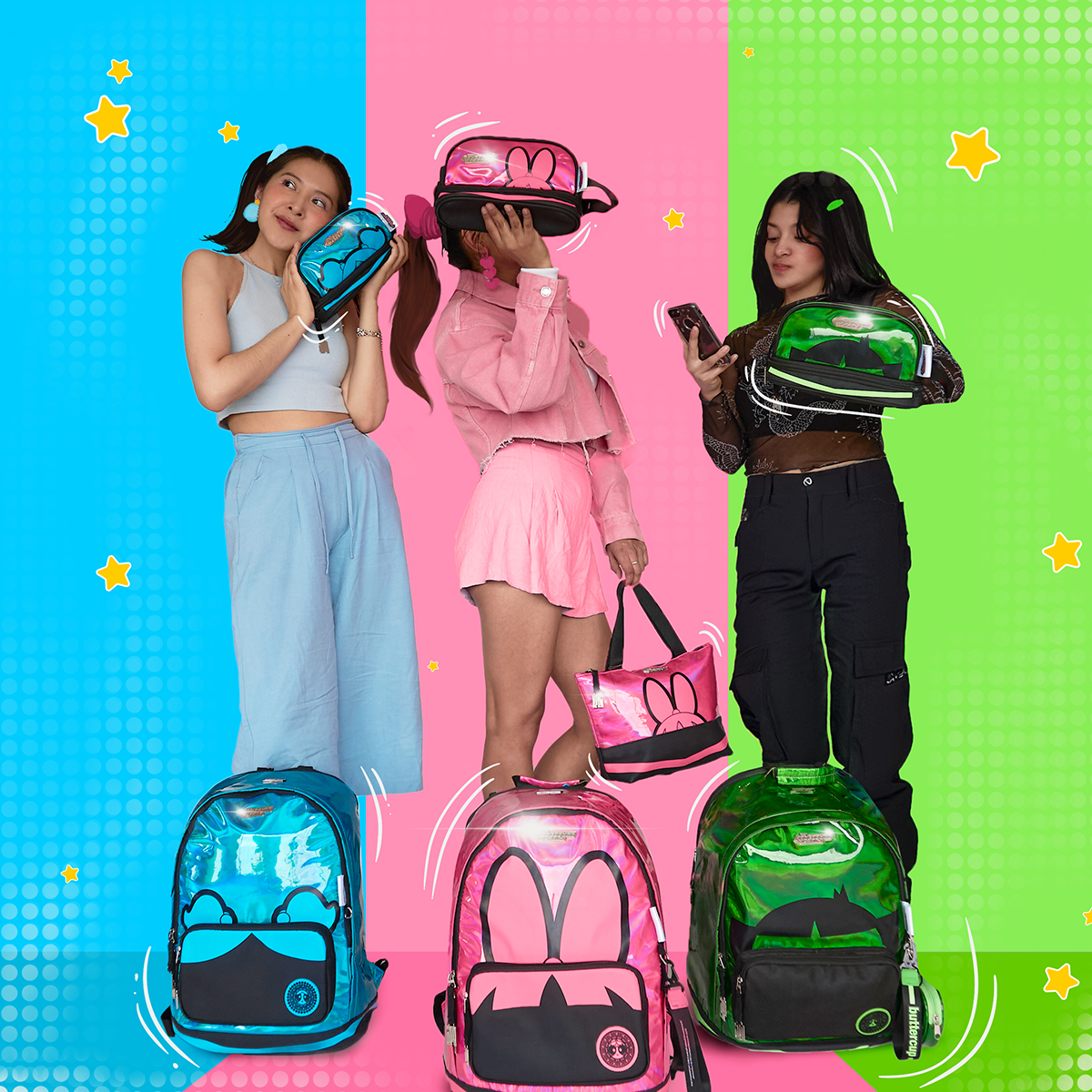 Mochila Burbuja Las Chicas Superpoderosas