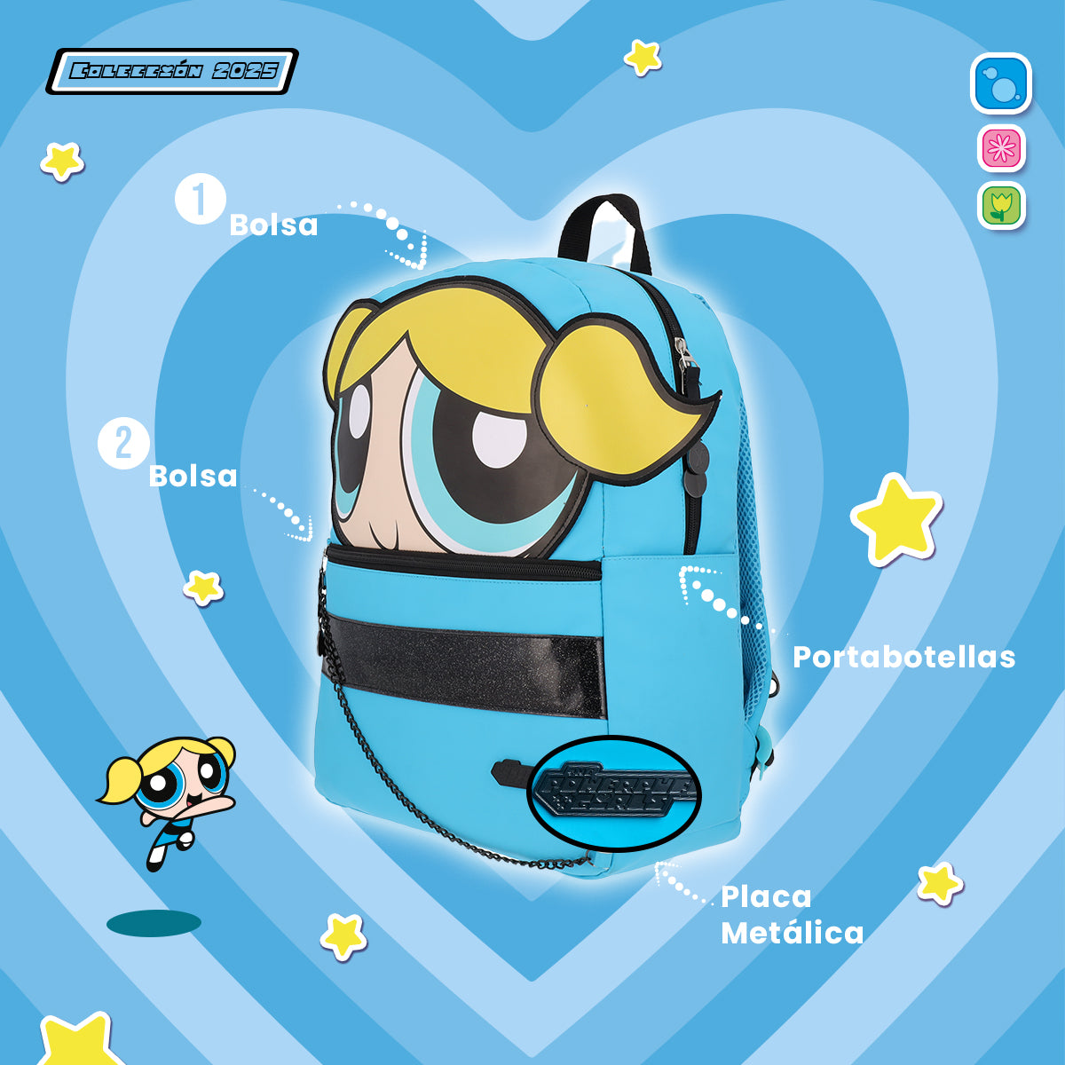 Mochila Burbuja Las Chicas Superpoderosas New Edition