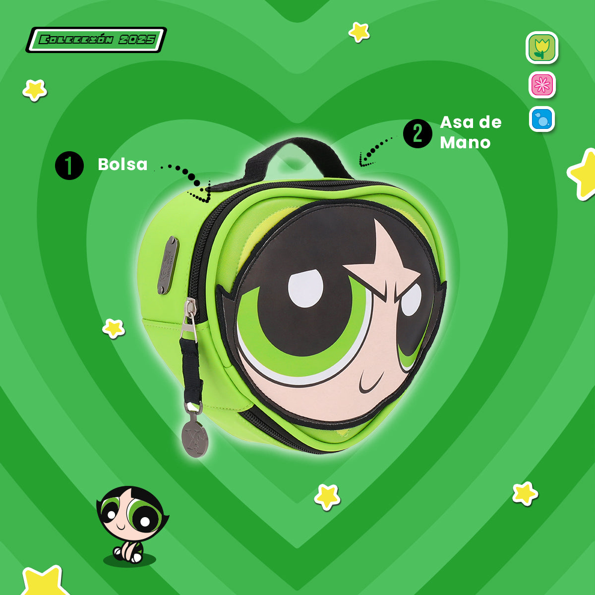 Estuchera Bellota Las Chicas Superpoderosas New Edition