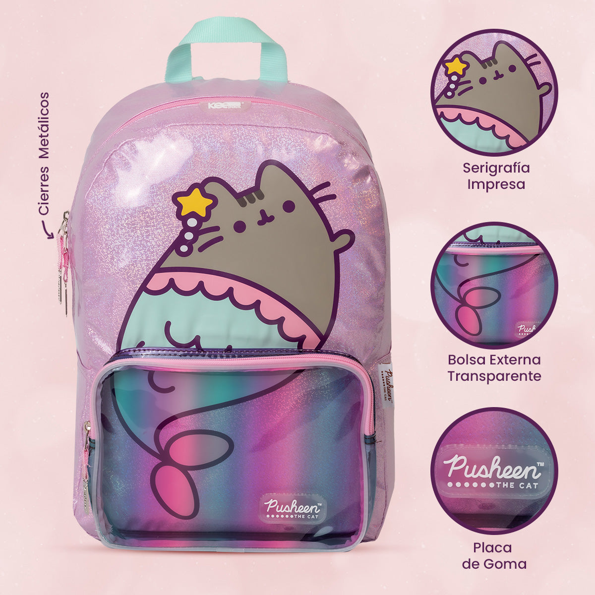 Pusheen Sirena Escolar