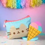 Set Mochila, Lonchera y Estuchera Pusheen Heladero Menta y Fresa