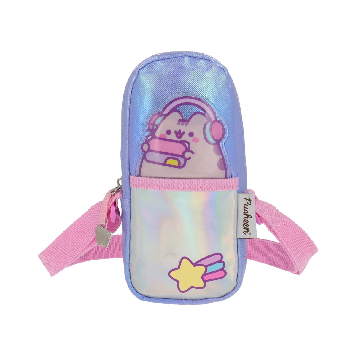 Estuchera Pusheen Music Holográfica