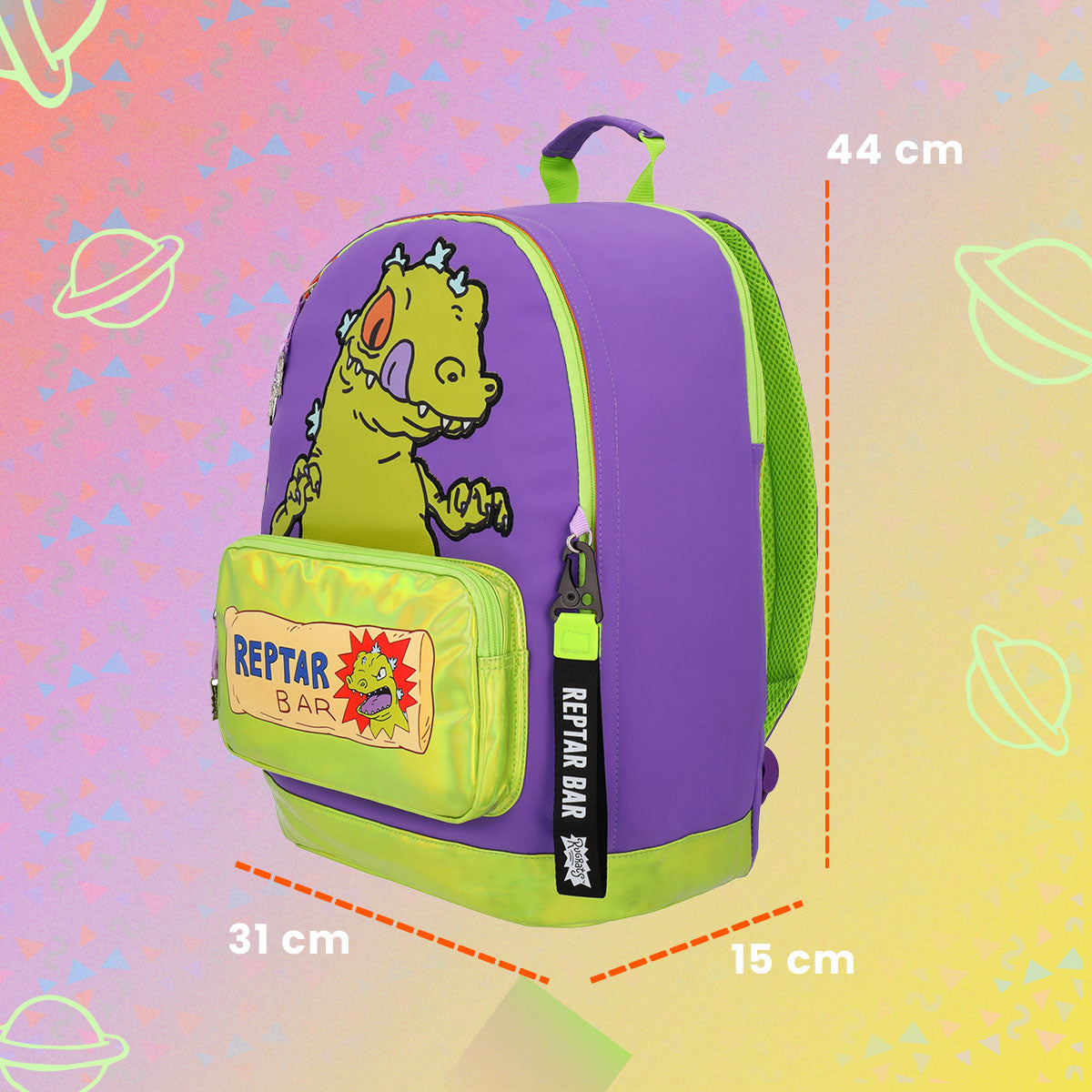 Mochila Rugrats Reptar Chocolate Bar