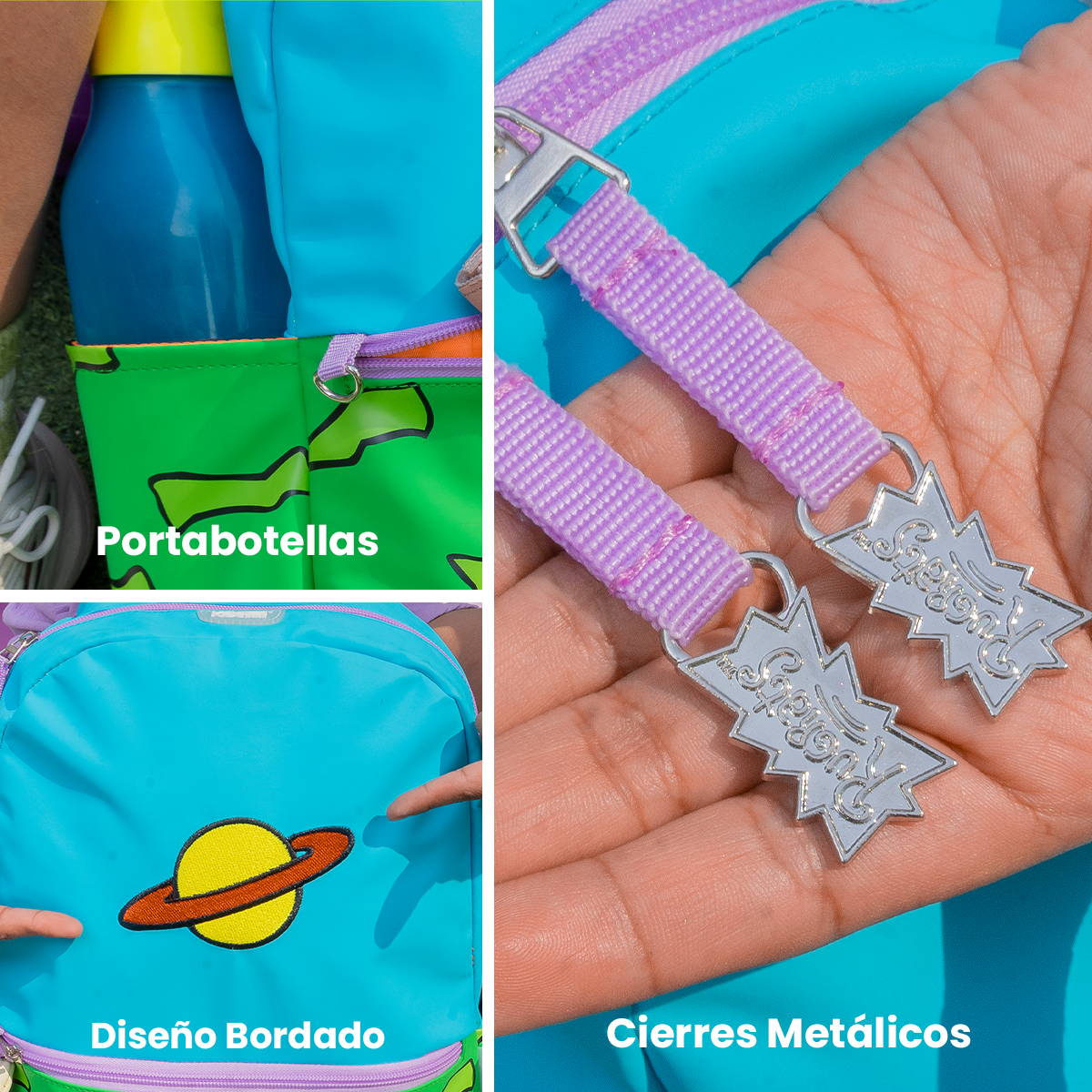 Mochila Rugrats Carlitos con Lapicera