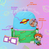 Mochila Rugrats Carlitos con Lapicera