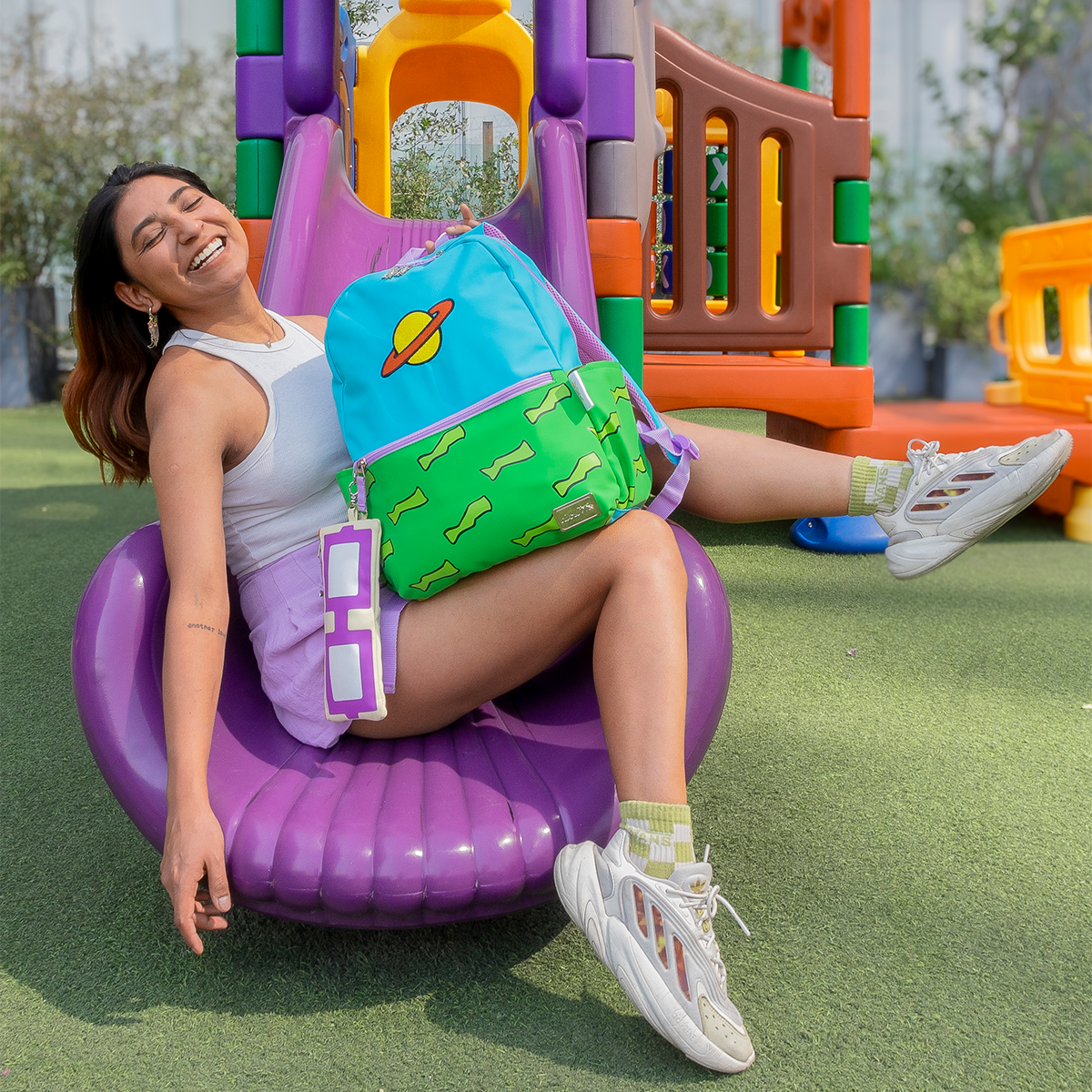 Mochila Rugrats Carlitos con Lapicera