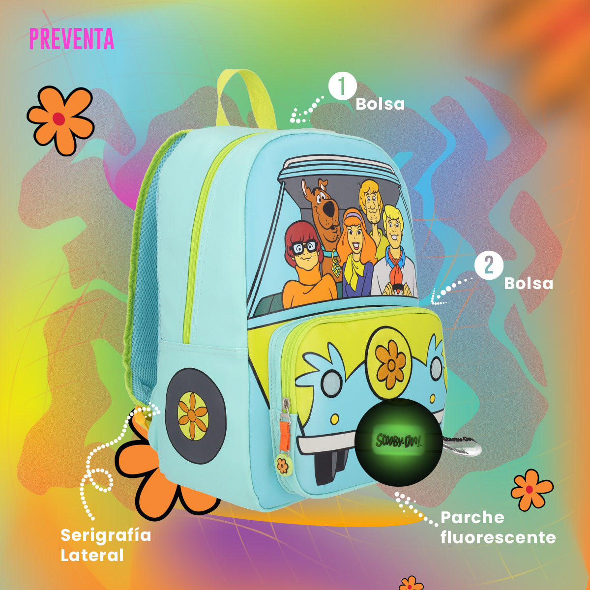 Mochila Máquina del Misterio