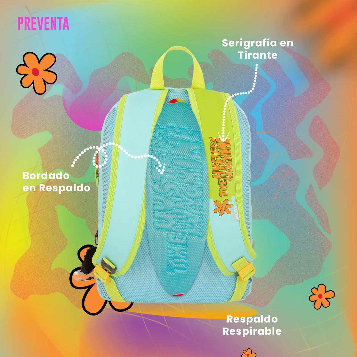 Mochila Máquina del misterio