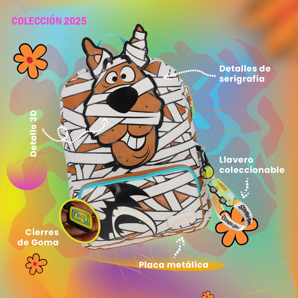 Set Mochila y Estuchera  Scooby Doo Momia