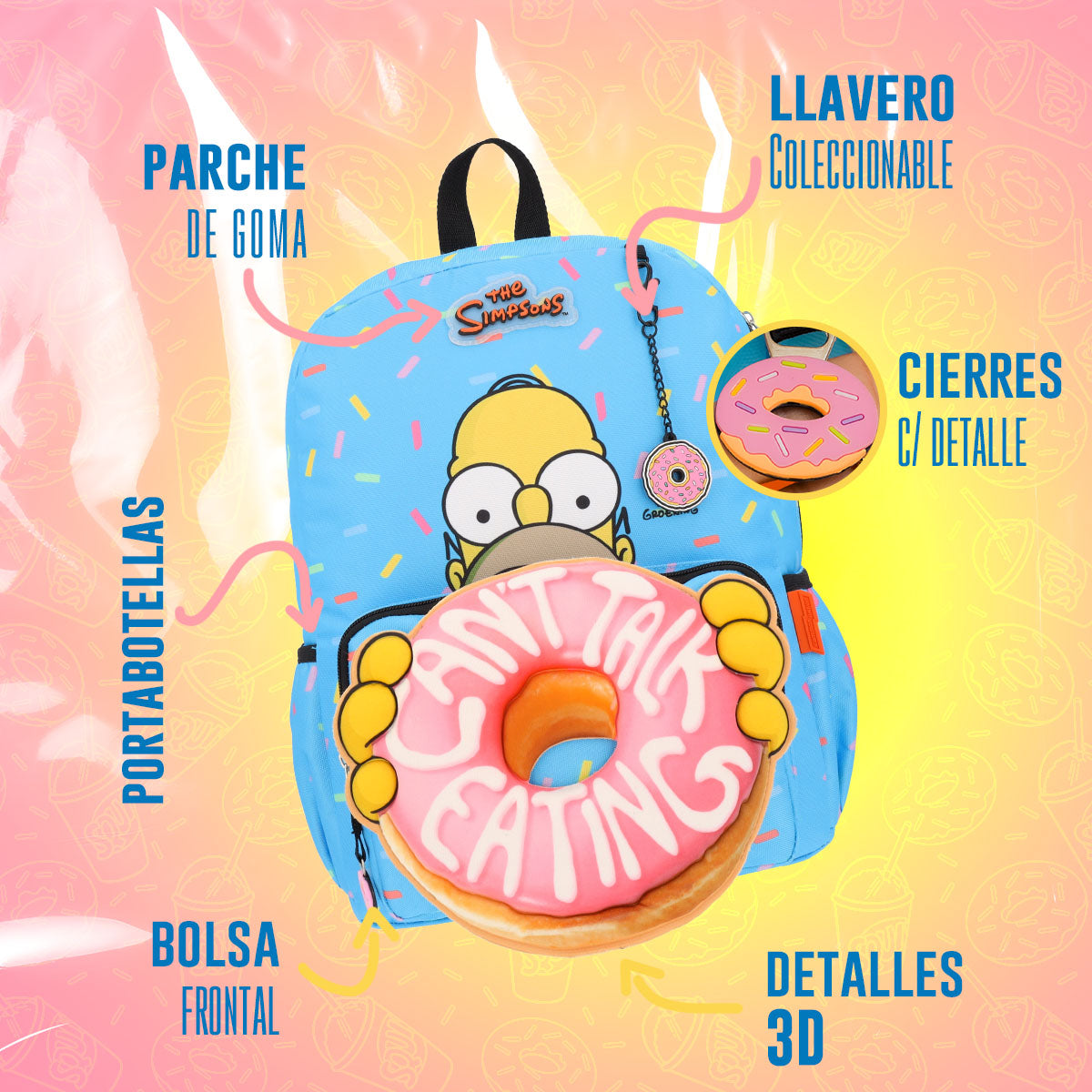 Mochila Los Simpson Dona