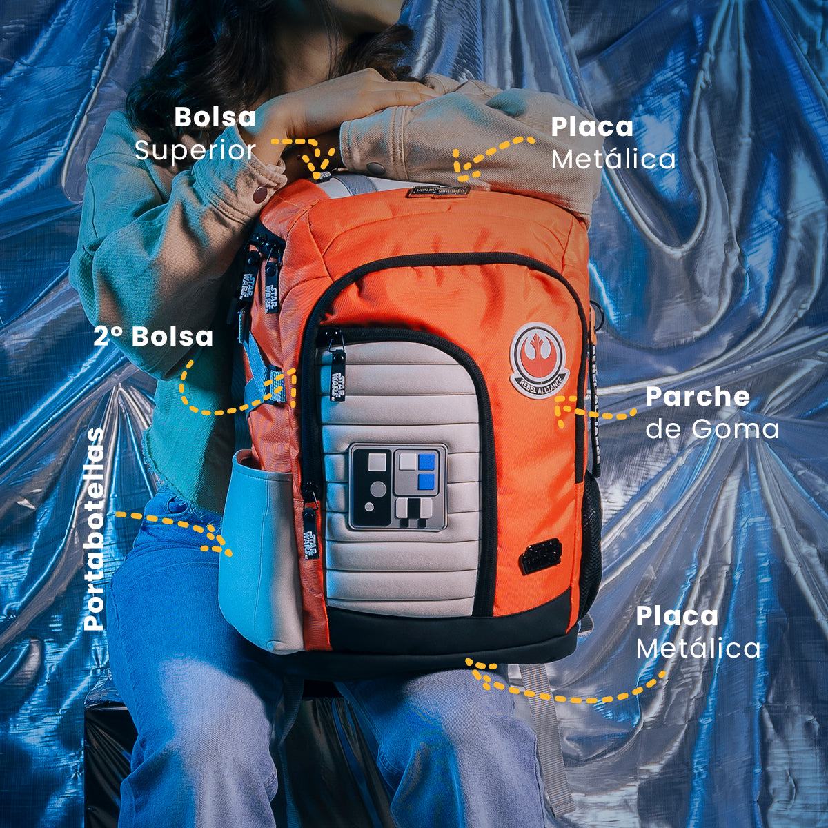 Mochila Piloto Rebelde