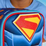 Set Mochila, Lonchera y Estuchera Escolar Superman Hero Armor