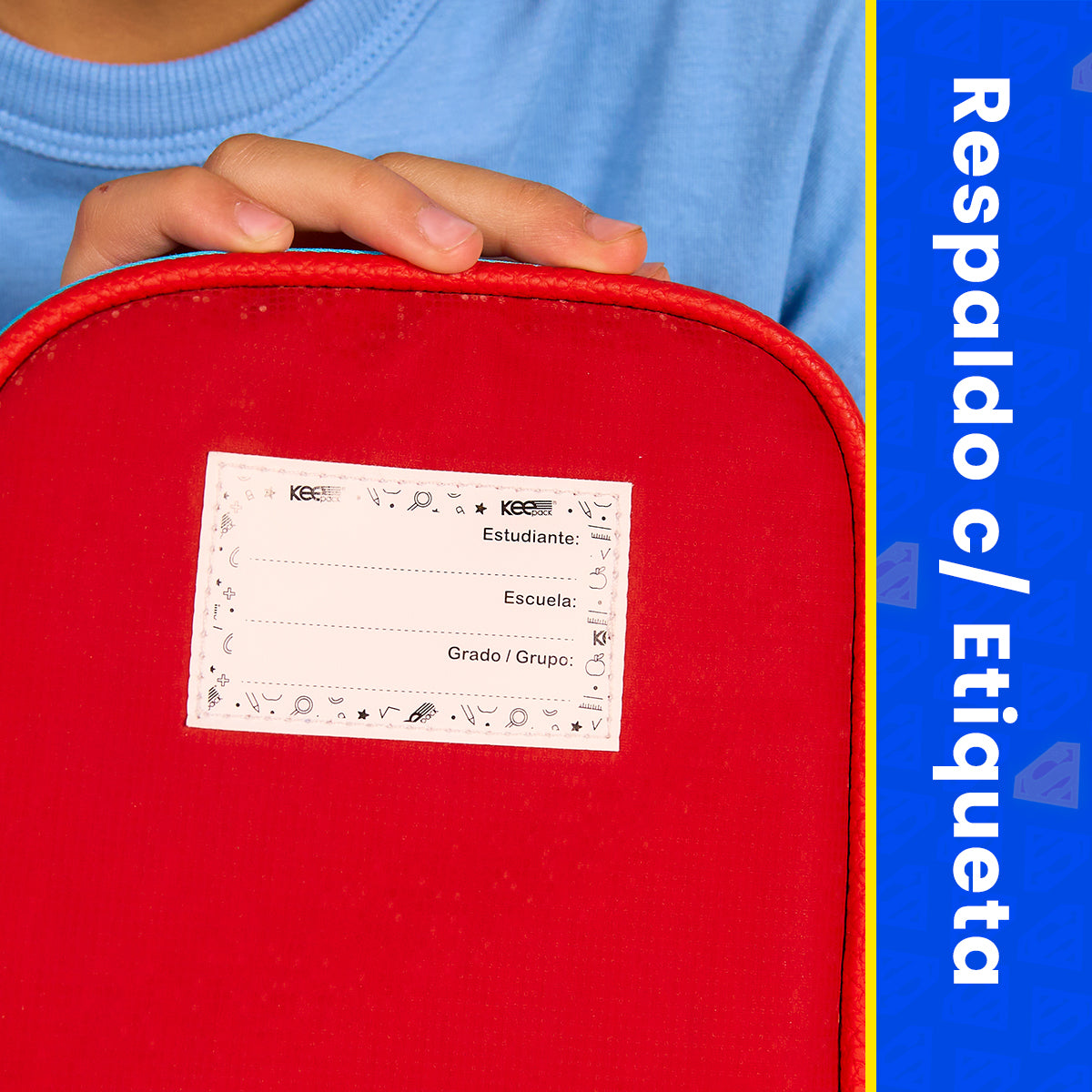 Estuchera Escolar Superman Hero Armor