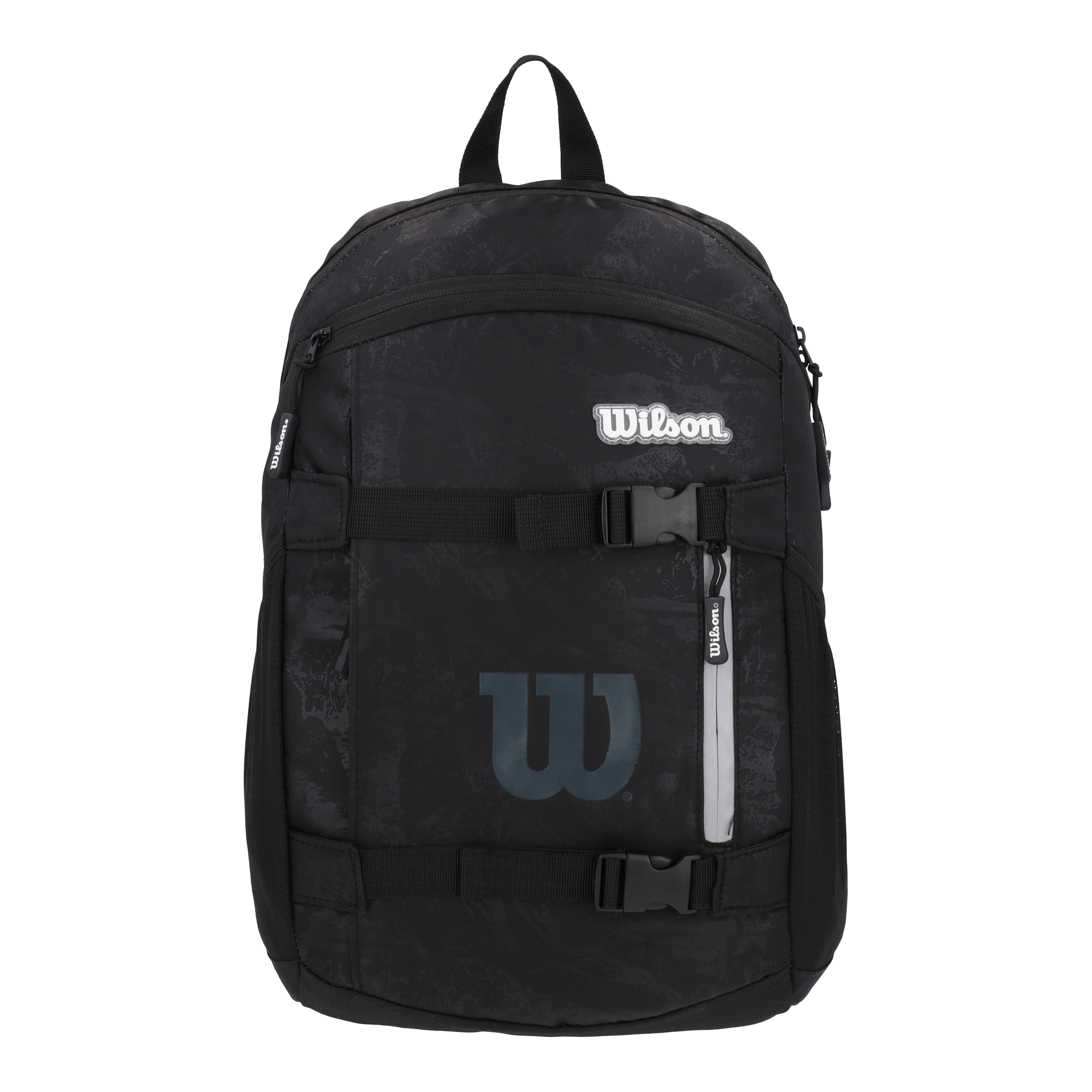 Mochila Wilson Negra con Broches Ajustables
