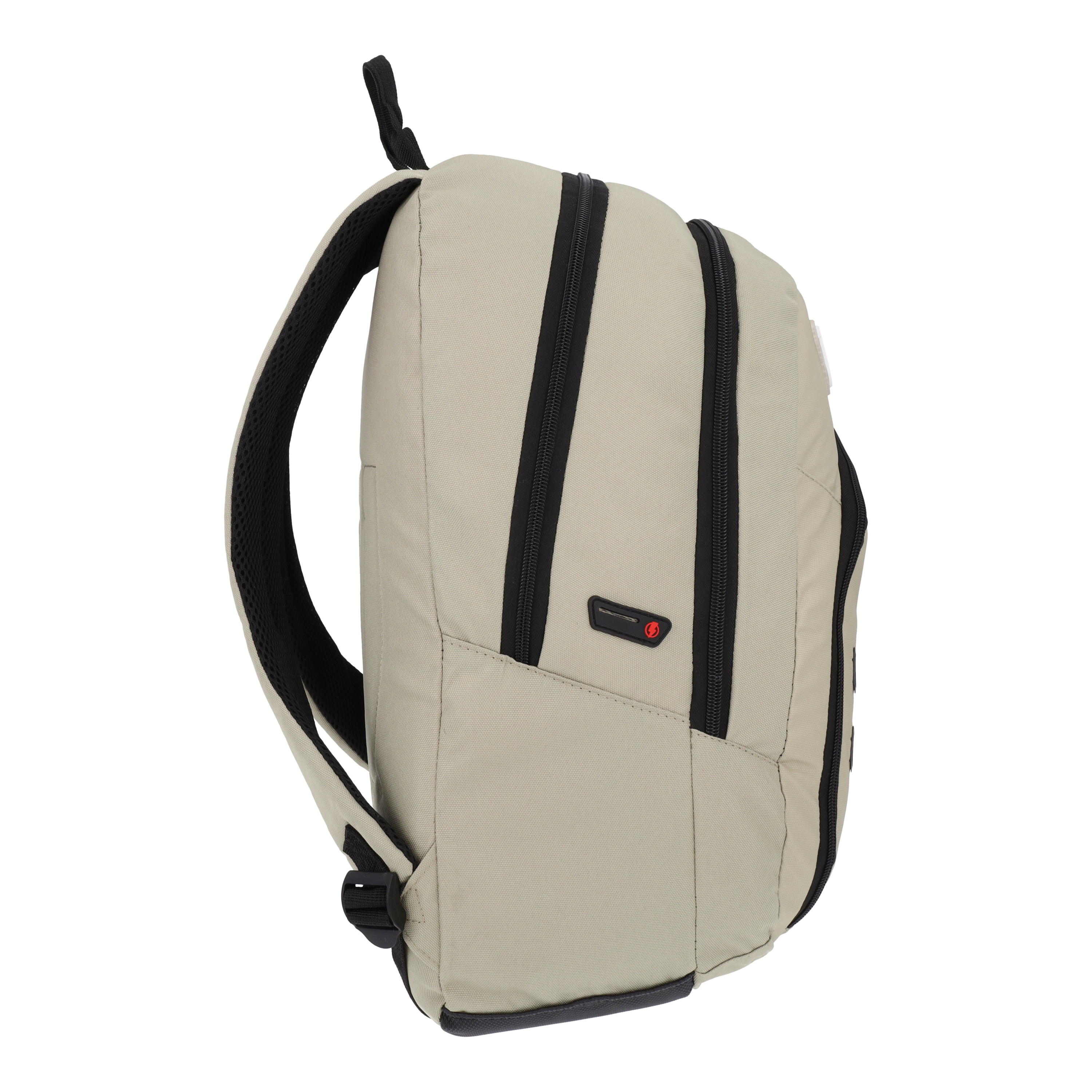 Mochila Wilson Café con Compartimento para Cable
